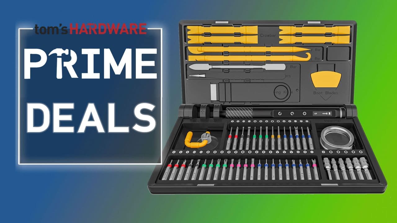 Get a Half-Price Precision Electric Screwdriver Set for PC Builders and DIYers — Prime Day 71-in-1 Deal Under $50