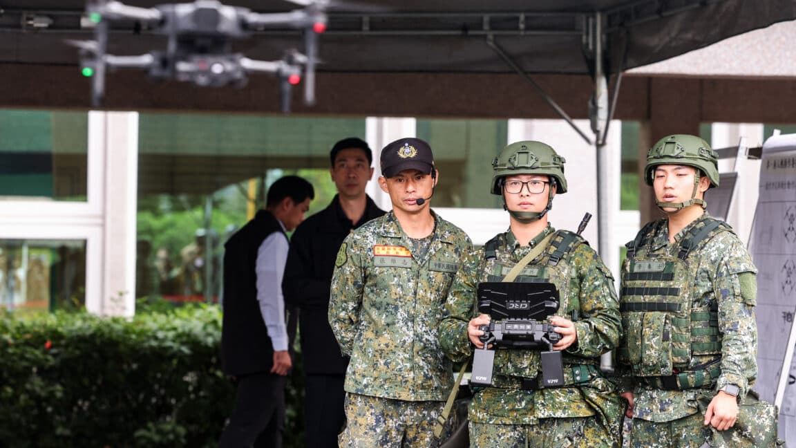 As China Looms, Taiwan Ramps Up Drone Production for Defense and US Military