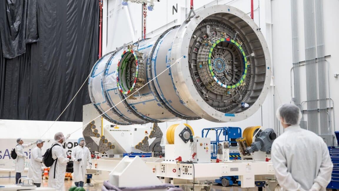 NASA Asks Northrop Grumman to Stop Work on Lunar HALO Module